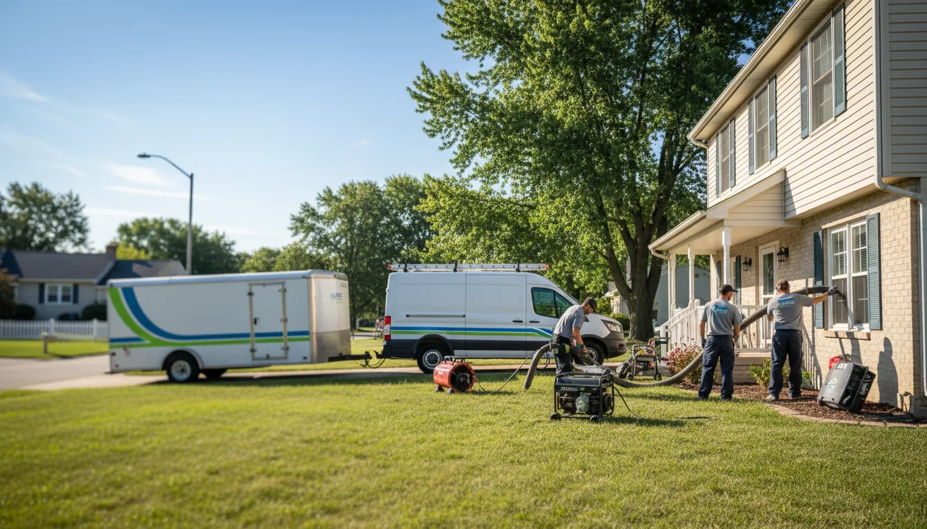 Flooded Basement Restoration And Cleanup With Repair in Salemburg, NC near me